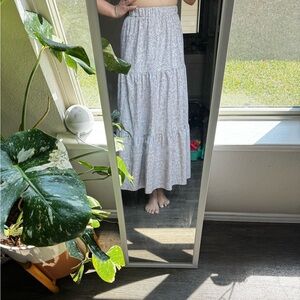 Tiered Maxi Skirt
